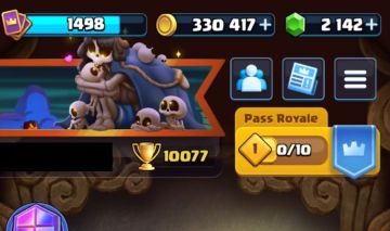CONTA CLASH ROYALE 10k TROFÉUS!