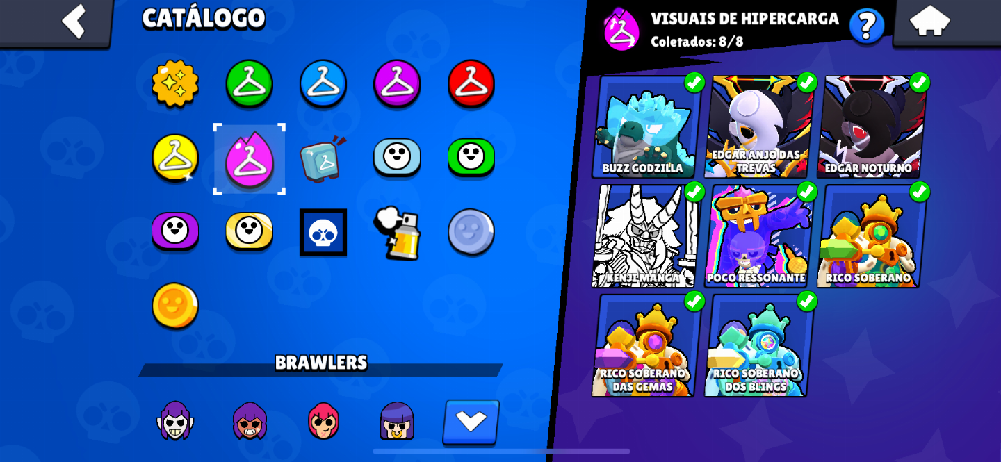 (PROMOÇÃO) VENDA CONTA RARA BRAWL STARS (ALTO NÍVEL)
