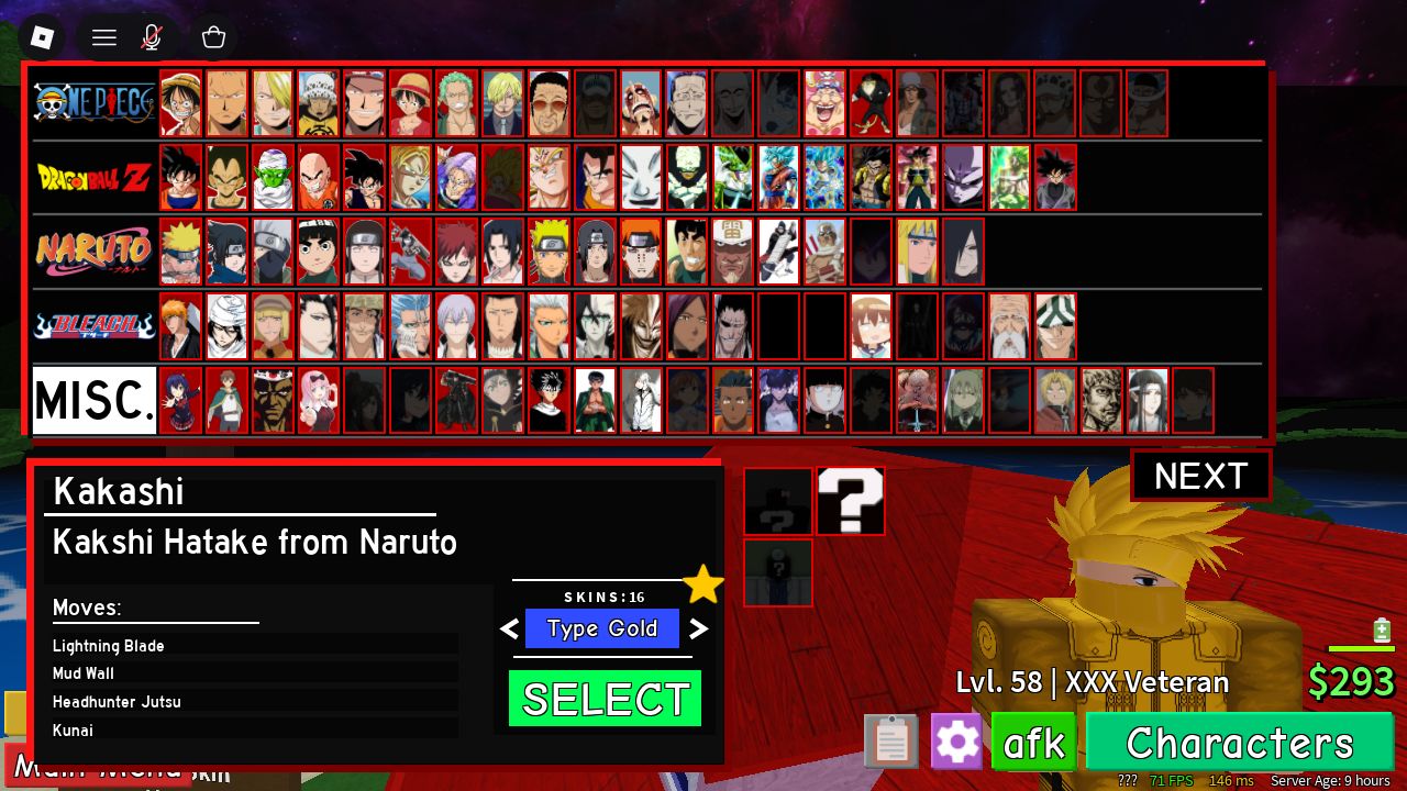 CONTA BOA EM TODOS OS JOGOS DE ANIME MAIS DE 20K GASTOS, SHINDO, GPO, E MT MAIS