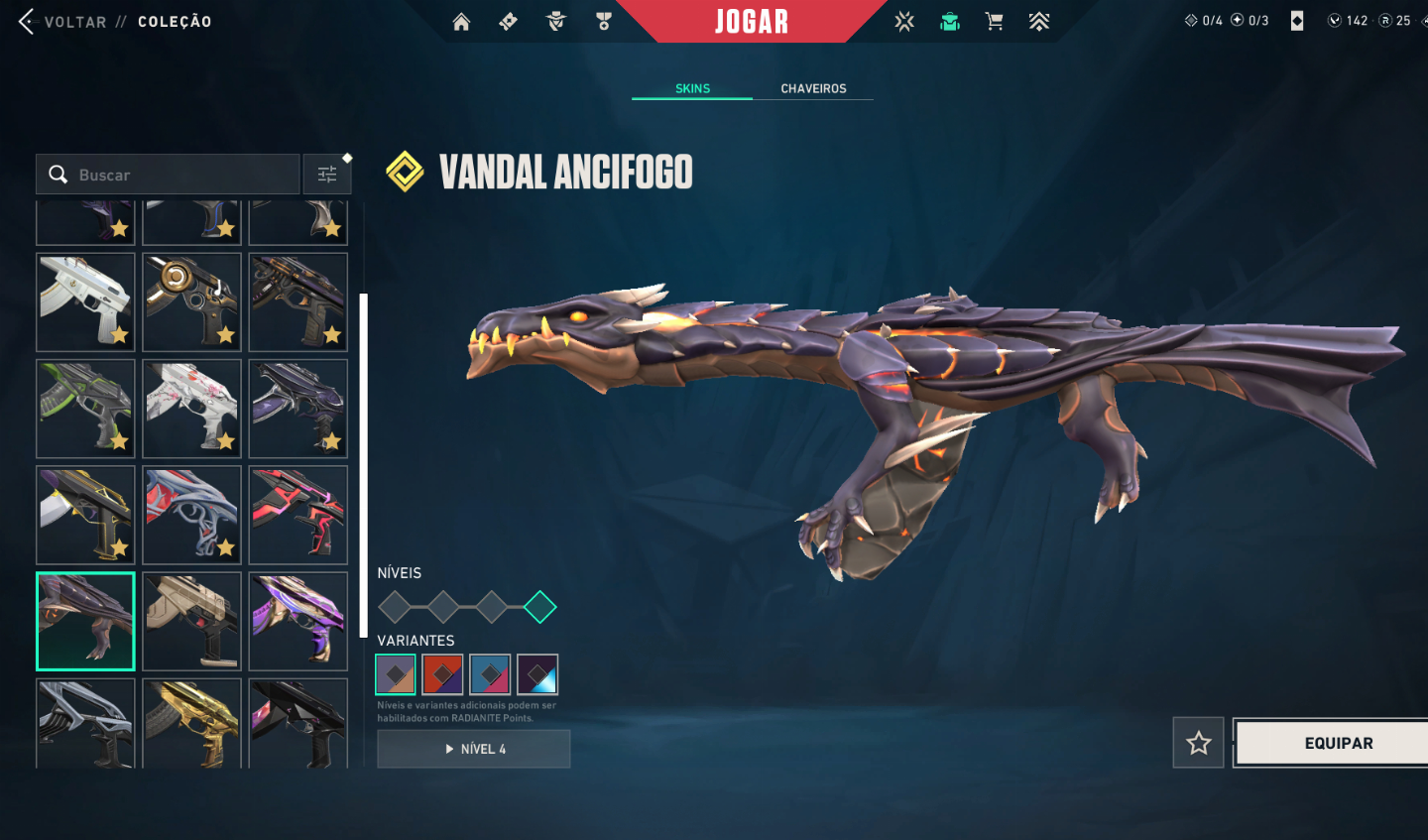 Valorant Conta mais de 5k gastos