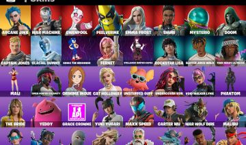 CONTA FORTNITE FULL ACESSO COM EMAIL INCLUSO + JINX + FERNET + ROCKSTAR LISA
