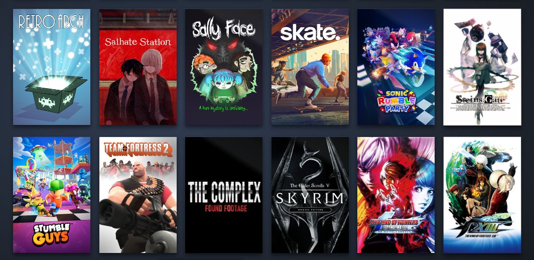 Conta Steam acessivel com 90 jogos incluindo persona 3 ,4 e 5