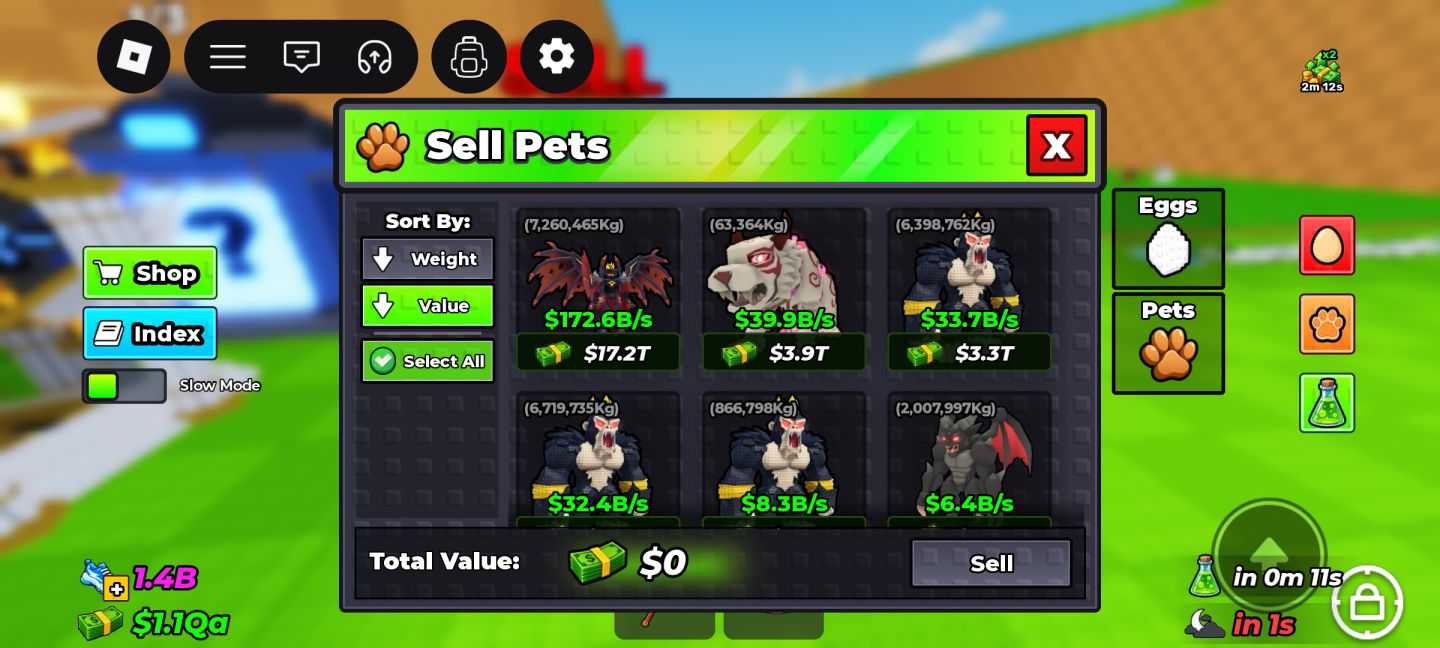 [Conta Steal a Egg] 300B/S Melhor preço