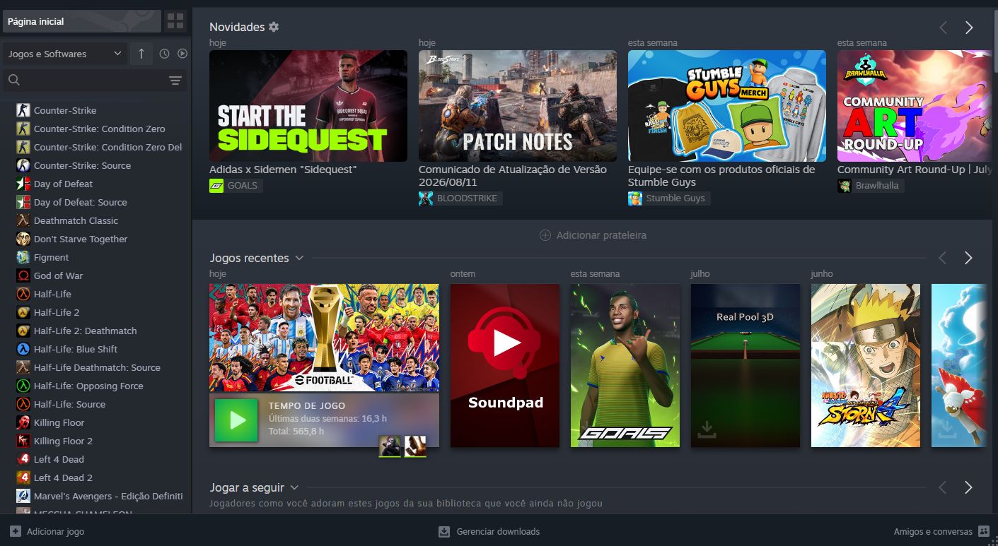 Conta com Jogos | Entrega Rápida | 100% Acesso
