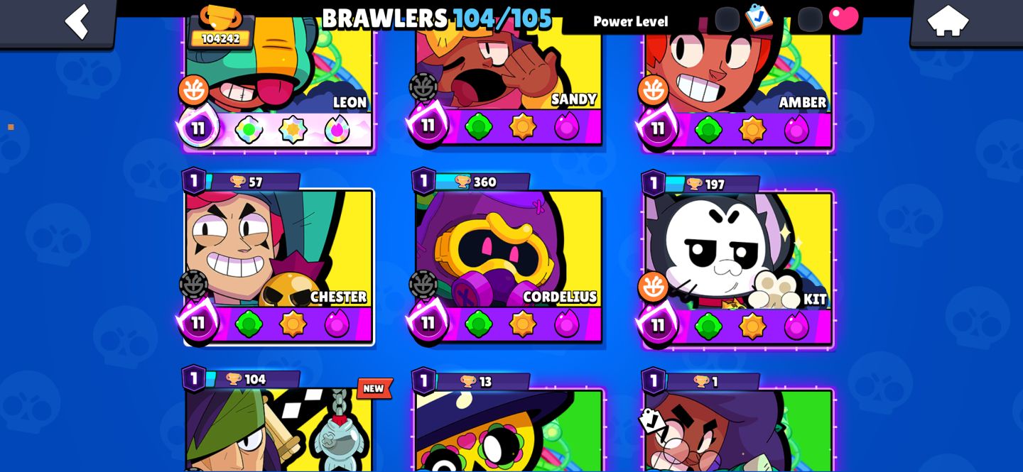 CONTA DE BRAWL STARS MUITO UPADA! (NEGOCIÁVEL)