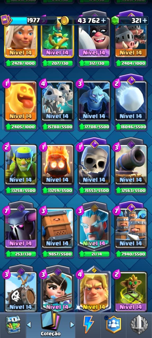Conta Clash Royale - SEMI FULL 7 ANOS!!