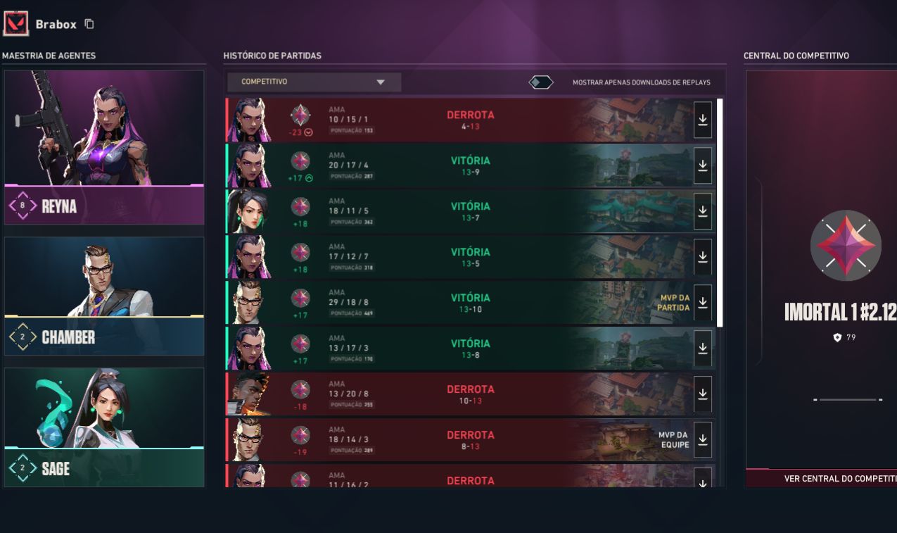 Conta SMURF IMORTAL Nivel 29 upada manualmente sem uso d programas externos
