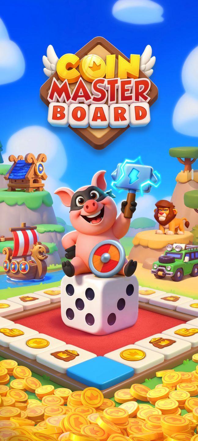 Conta do Coin Master Board vila 336