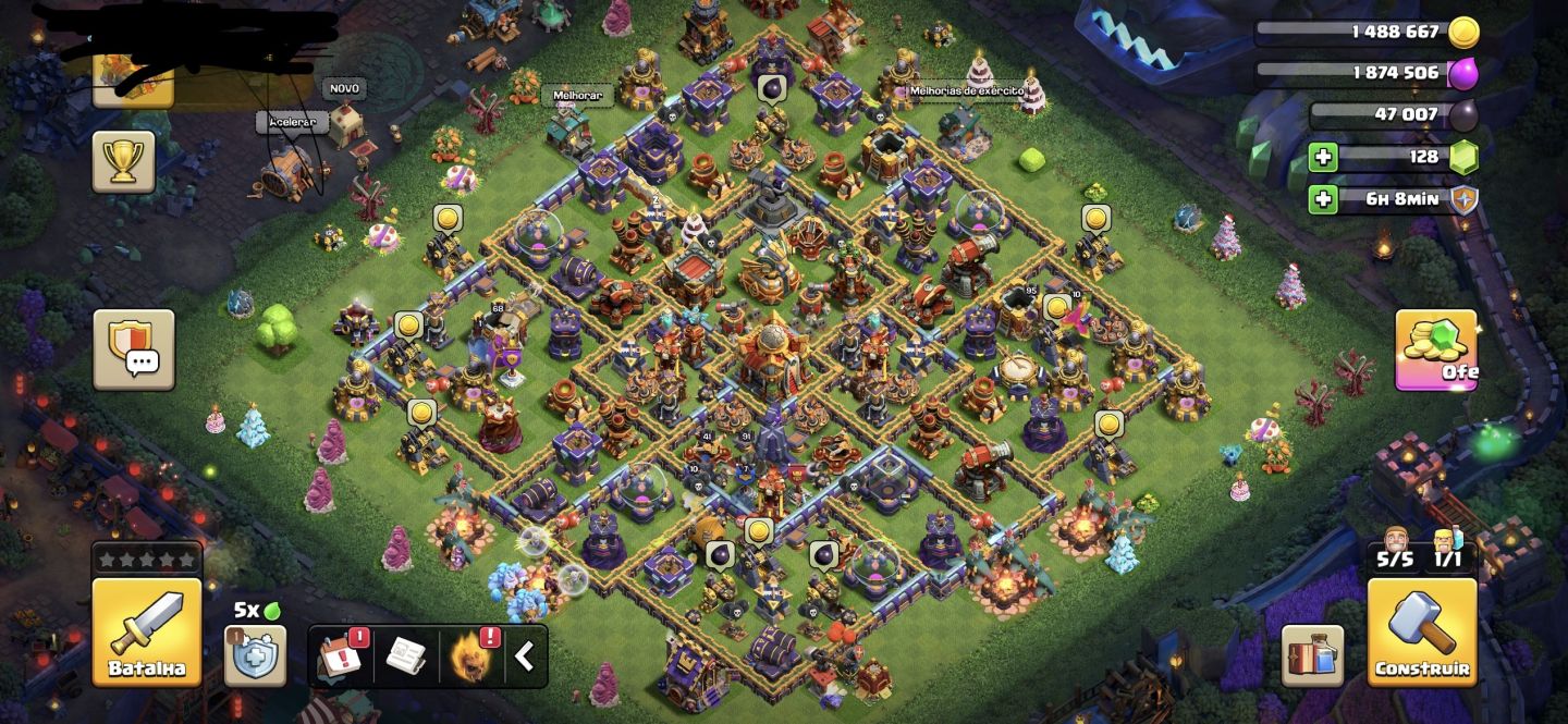 Conta Clash of Clans. Cv 16 - único dono