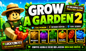 [PETS E SEEDS RAROS] GROW A GARDEN 2 / CRESÇA UM JARDIM 2 (MELHOR PREÇO)