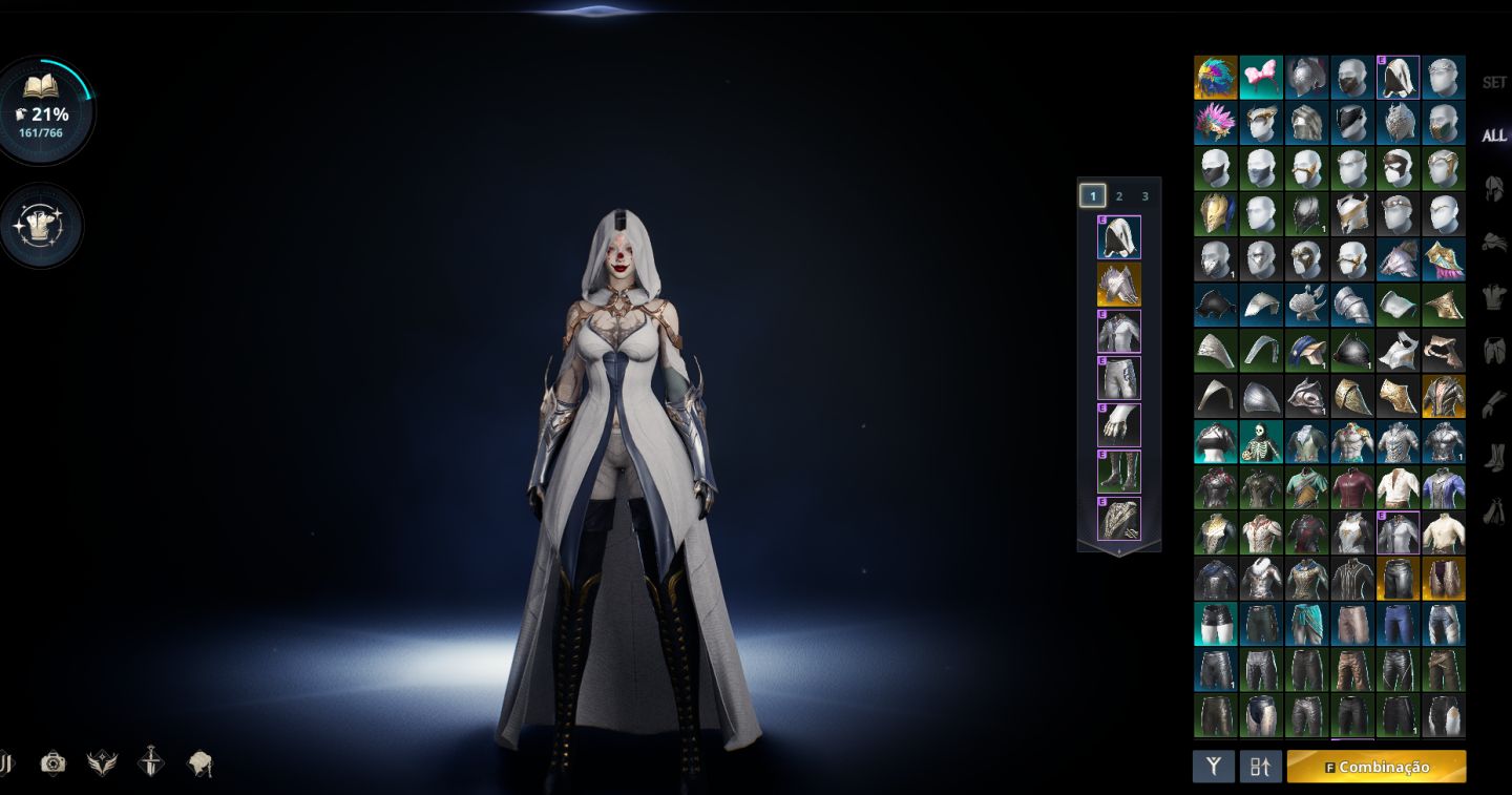 CONTA AION 2 -Server Ariel -Elyos -[sorcerer] GS 2405 - CP 115K Launcher-Purple
