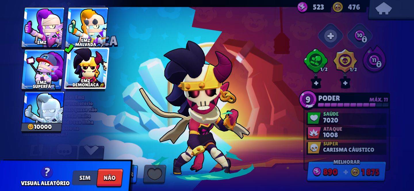 CONTA 2018 | 29,550TROFÉUS| 59 BRAWLERS | 1 HIPERCARGAS | ACESSO TOTAL