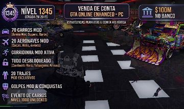 CONTA UPADA DE GTA V ONLINE ENHANCED (PC)