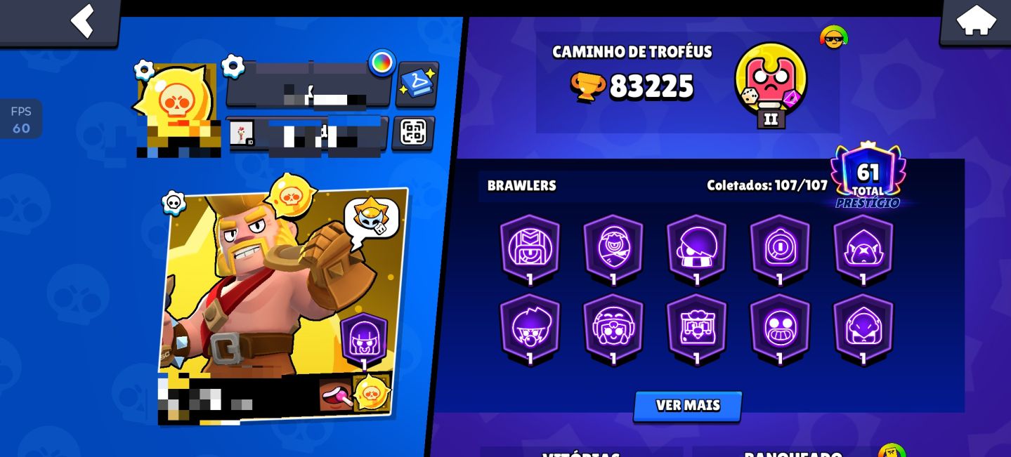 Conta de braw muito rara:obs:leia a descrição!!