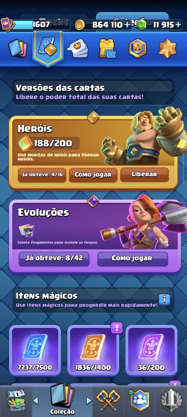 CONTA CLASH ROYALE À VENDA - 9 ANOS DE CONTA!