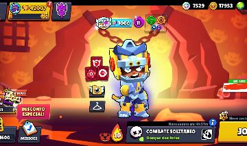 BRAWL STARS todos os brawl 54K TROFÉUS, 220 SKINS+ conta de Clash royal arena 17