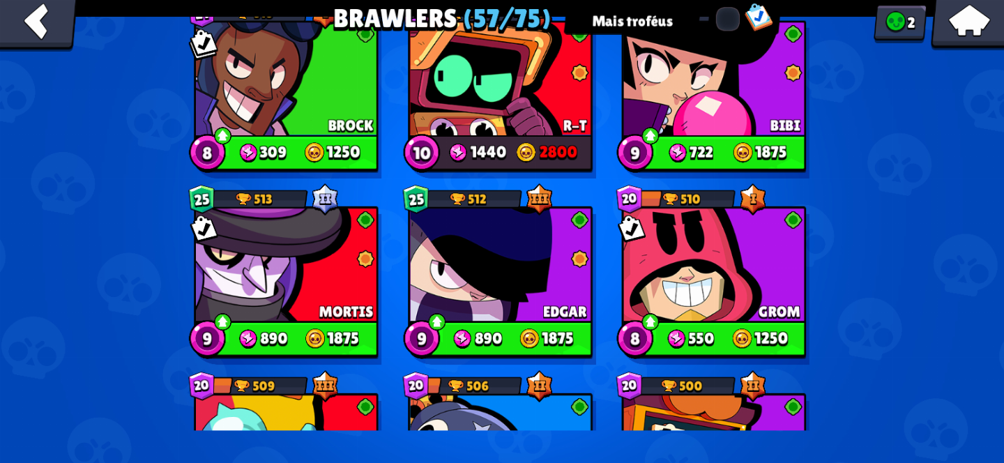 CONTA BRAWL STARS!!! COM 4 PASSE FAÇO DESCONTO SE CHORAR
