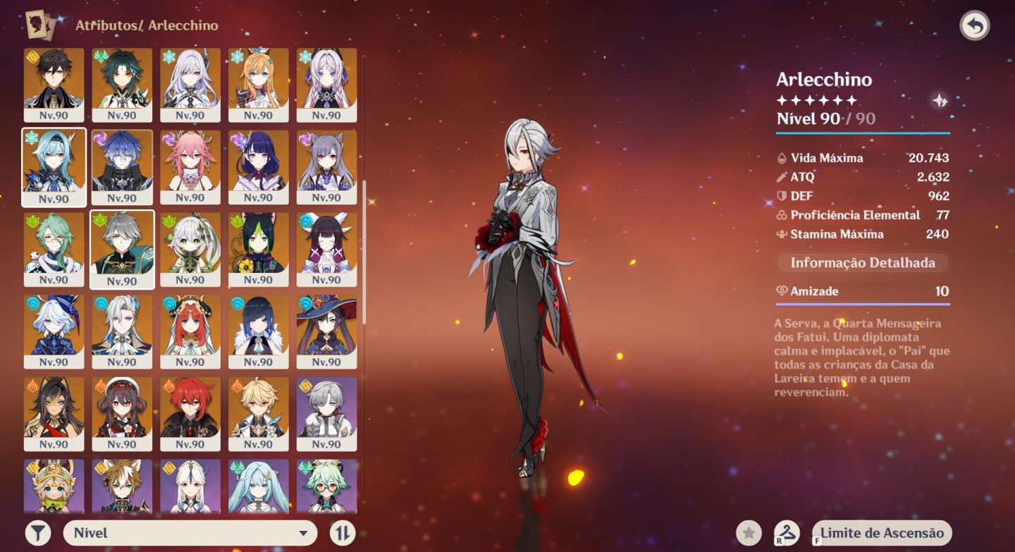 CONTA GENSHIN IMPACT AR 60 | MUITOS 5 ESTRELAS + ARMAS 5 ESTRELAS.
