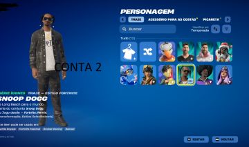 Conta Fortnite Barata |OG E TRYRAD | (Somente Pc e mobile e mobile)