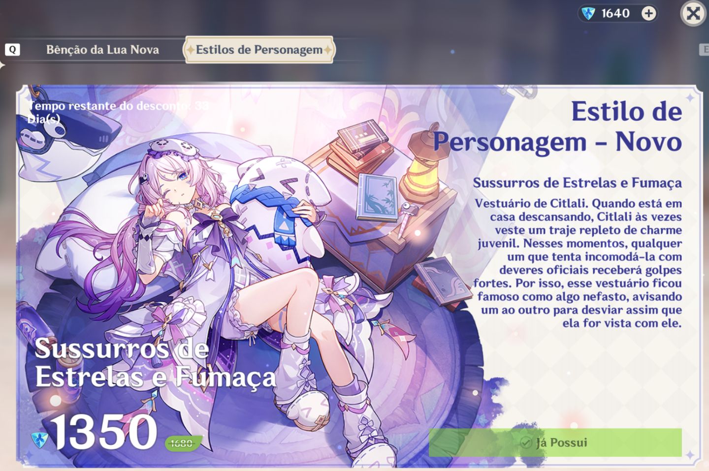 Conta AR60 Late Game mais da metade dos personagens 5 Estrelas