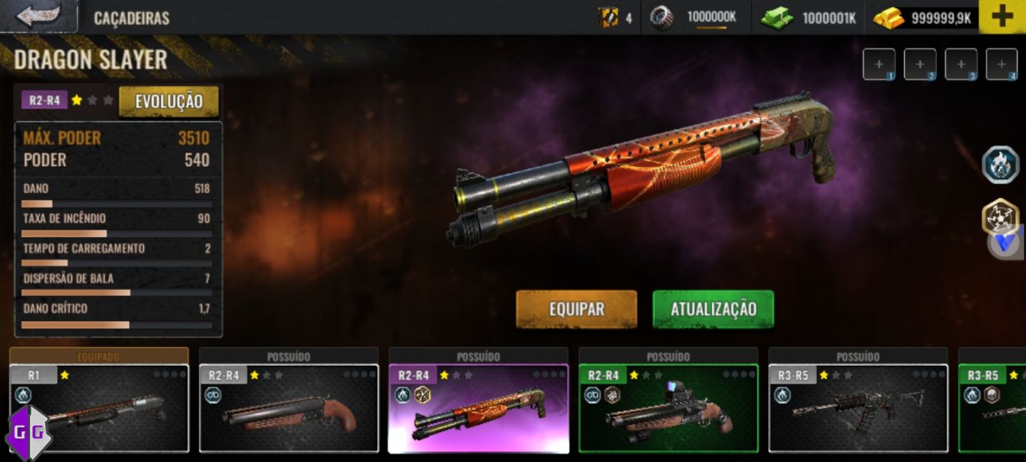 CONTAS E SERVIÇOS ZOMBIE HUNTER (DESBLOQUEIO DE ARMAS, RECURSOS E PASSE)