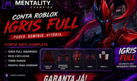 CONTA ROBLOX Valor Desapego [LEIA A DESCRIÇÃO]