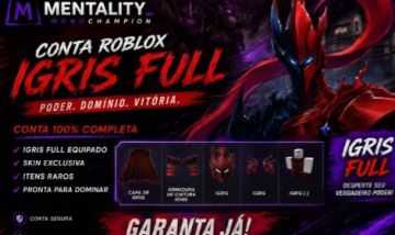 CONTA ROBLOX Valor Desapego [LEIA A DESCRIÇÃO]