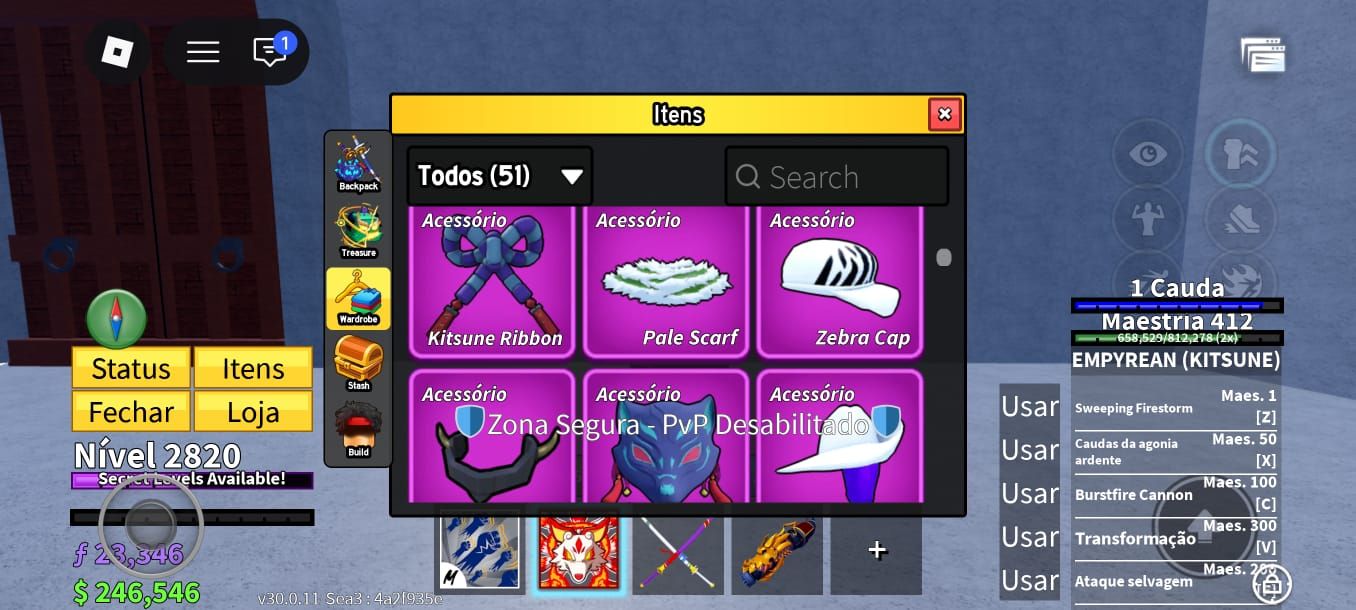 CONTA COM KITSUNE CRIMSON PERM