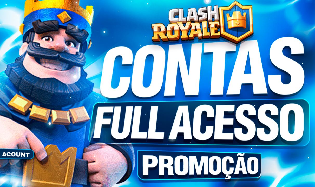 Conta Clash royale barata | ponta entrega | Full Cards | Level Alto!