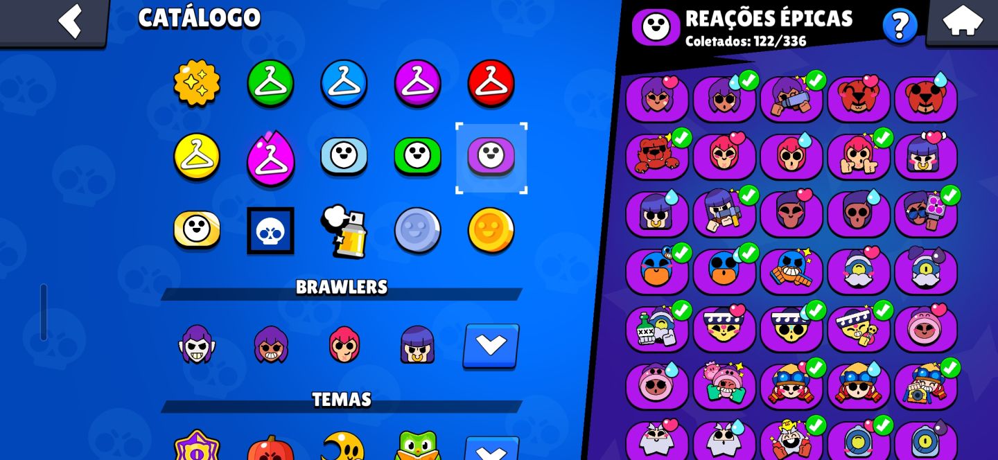 Conta de Brawl Stars 2019 full buffies