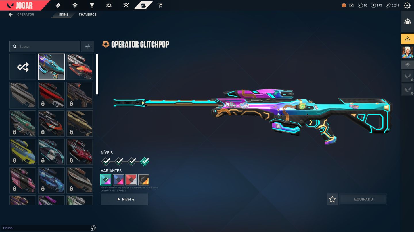VALORANT | FACA BETA REMASTER (RARA) + VANDAL CYRAX + OPERATOR GLITCHPOP