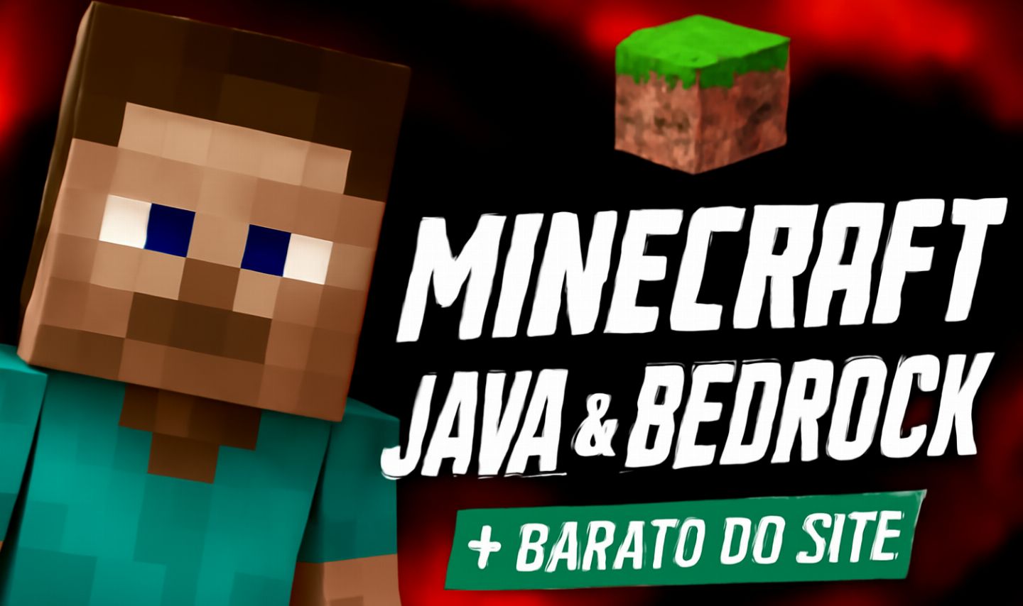 CONTA MINECRAFT ORIGINAL | JAVA & BEDROCK EDITION | ACESSO COMPLETO