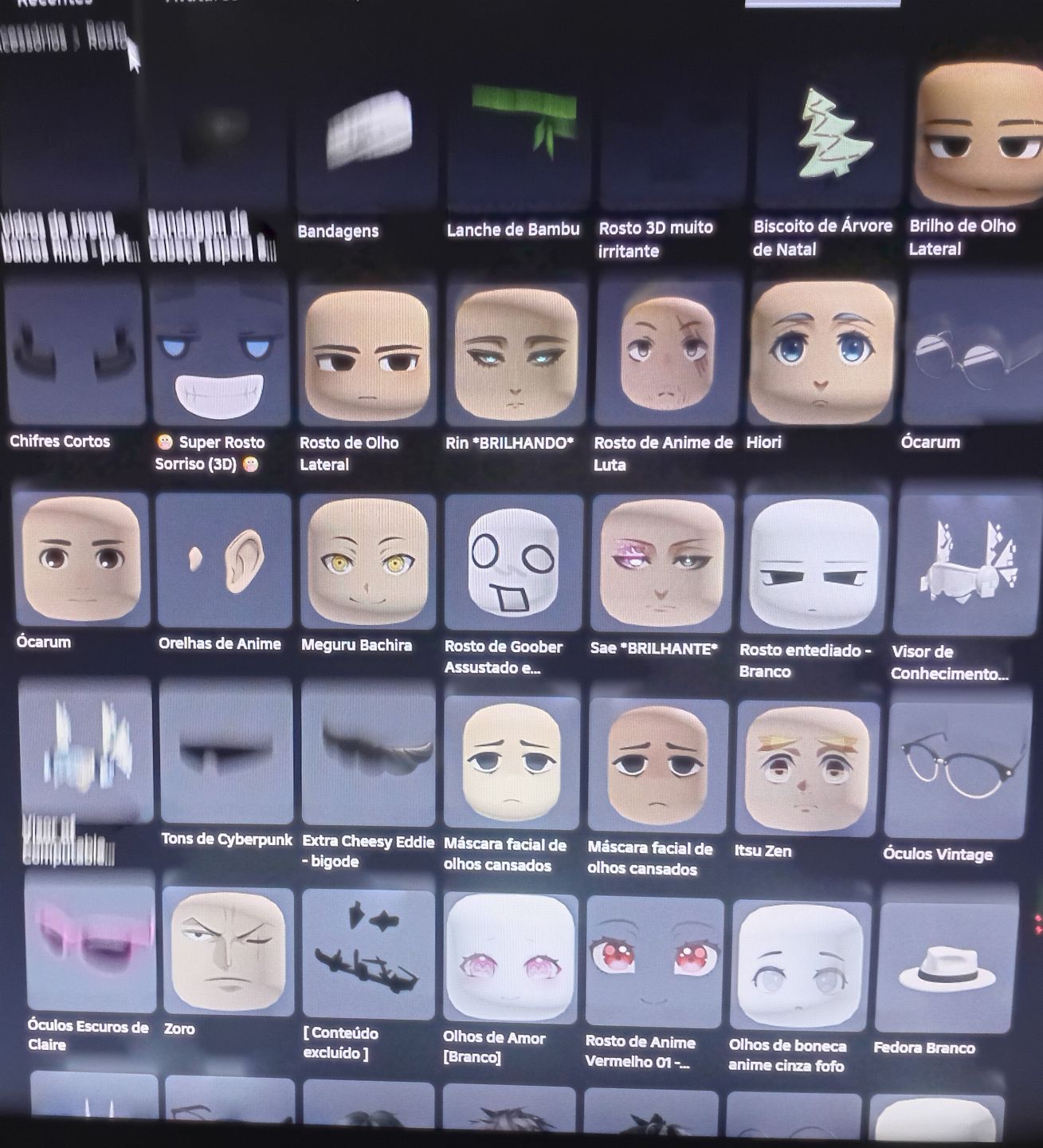 CONTA ROBLOX TOP MUITAS SKINS