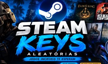 KEYS STEAM ALEATÓRIAS + VALOR GARANTIDO