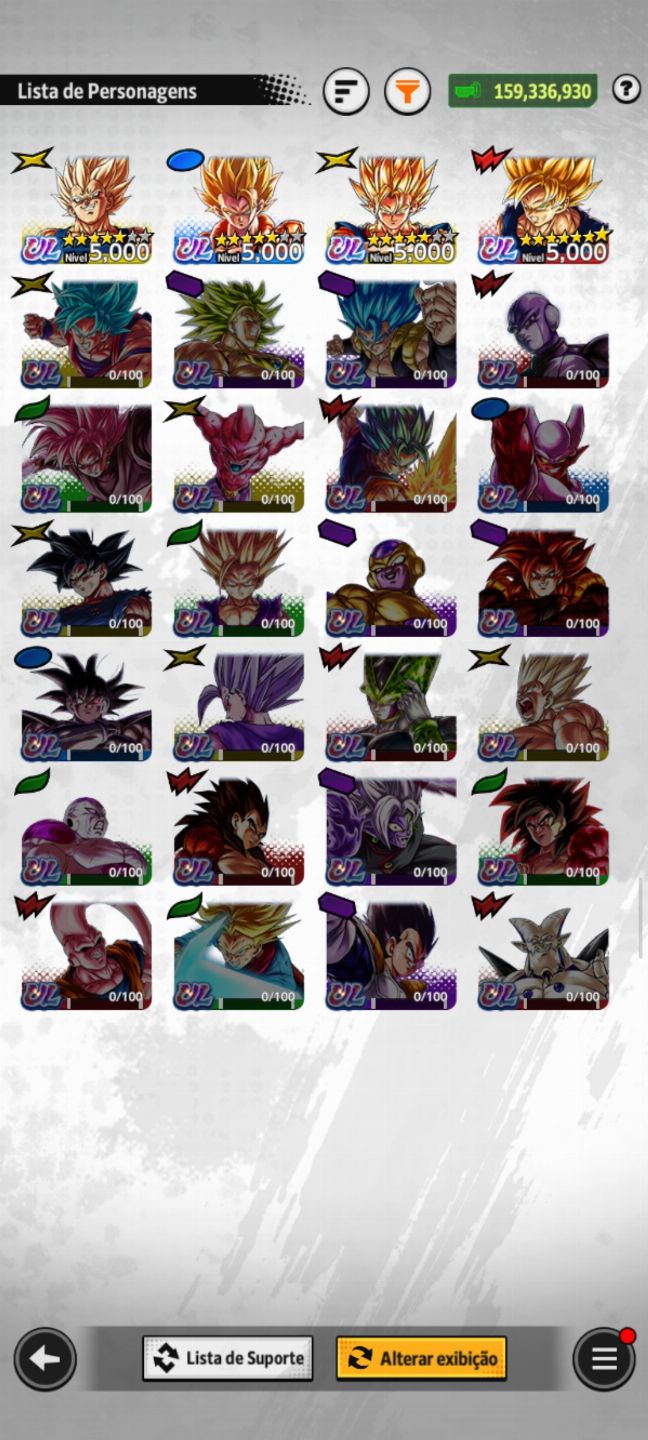 Conta Dragon ball legends muito top veja a descrição