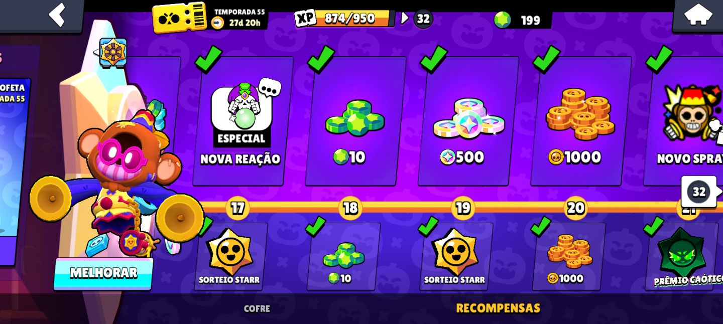 Conta Full com SUPERCELL CREATORS - Brawl stars