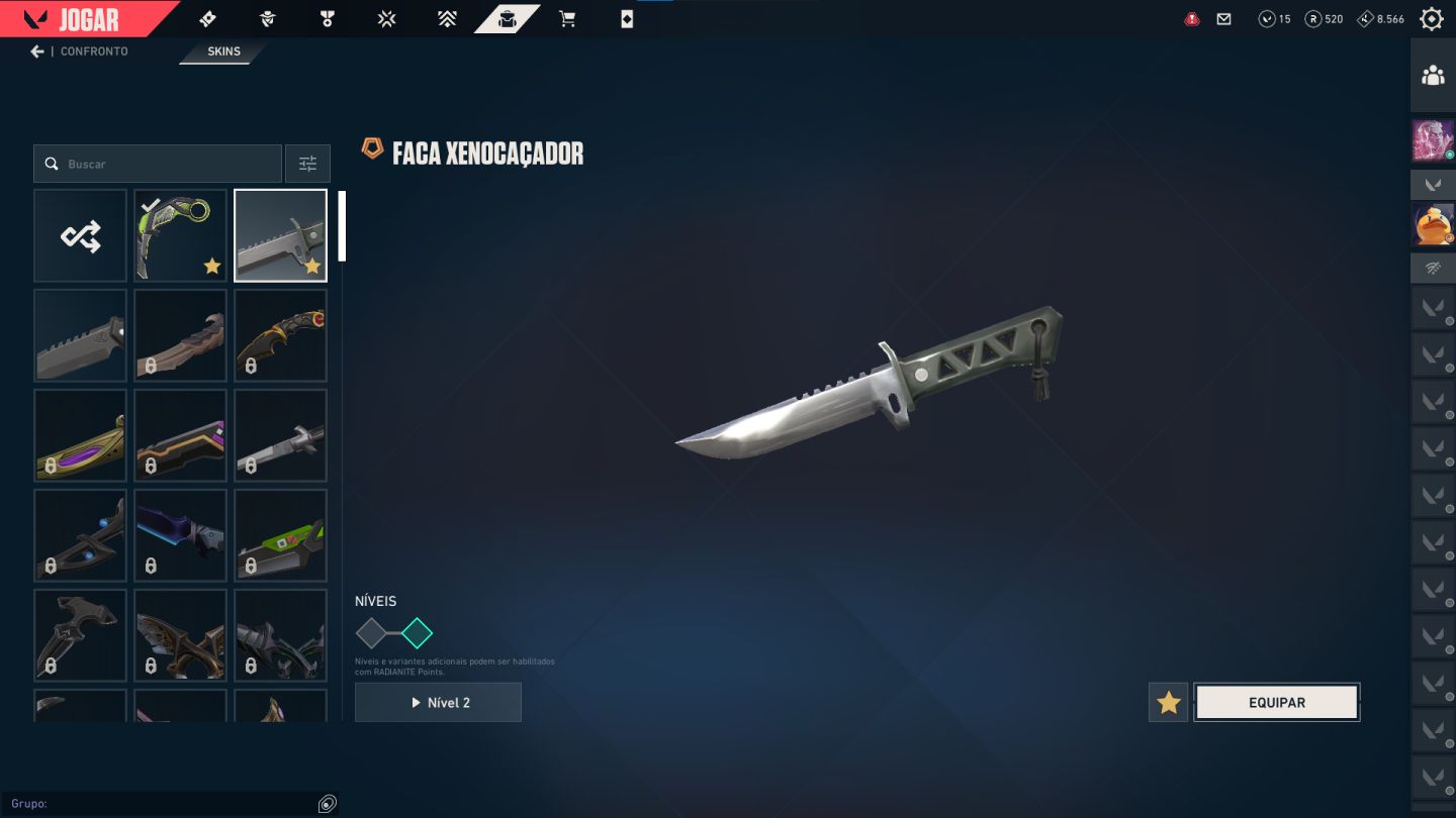 CONTA VALORANT. VANDAL PRELÚDIO + FACA XENO HUNTER E MUITO MAIS!!!