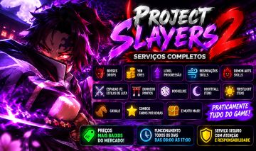 Project Slayers 2 TODOS OS SERVIÇOS + ITENS