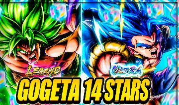 ULTRA GOGETA 14 STARS DRAGON BALL LEGENDS