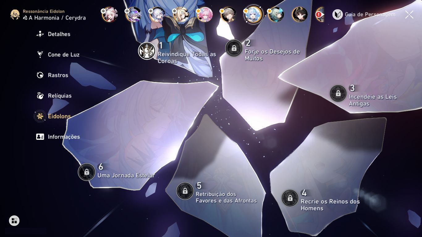 CONTA HSR TL 70 - YaoE1S1 + Cerydra E1S1 + Sparxie/Loba S1 + Pearl