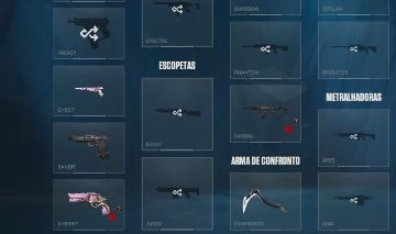 Conta Valorant MELHORES SKINS TRYHARDS