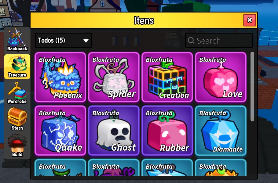 CONTA BLOX FRUIT COM 30M BOUNTY NO PIRATA EQUIPADA COM T-REX