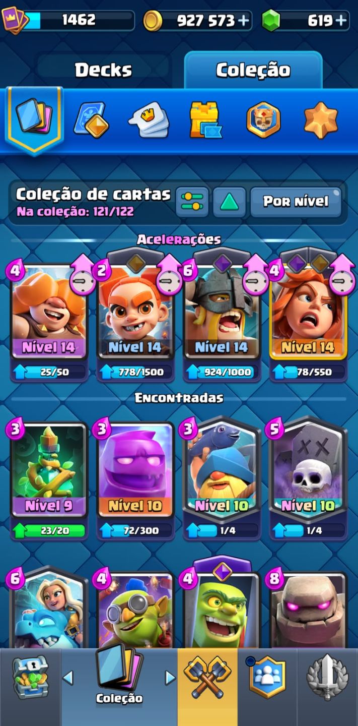 CONTA CLASH ROYALE!