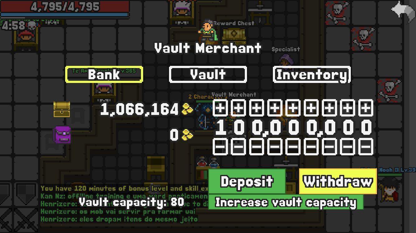 Conta LvL. 313 Rucoy Online (Conta Farmer)