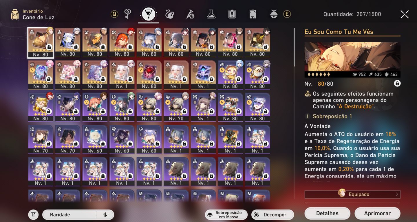 Phainon E2s1 + Castorice E2s1 + Times Premium, M. Blade E0S1 HimekoNova E0S1 e +