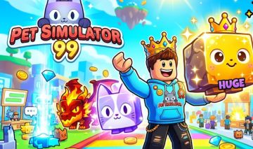 Pets Huges e muitas gemas (pet simulator 99)