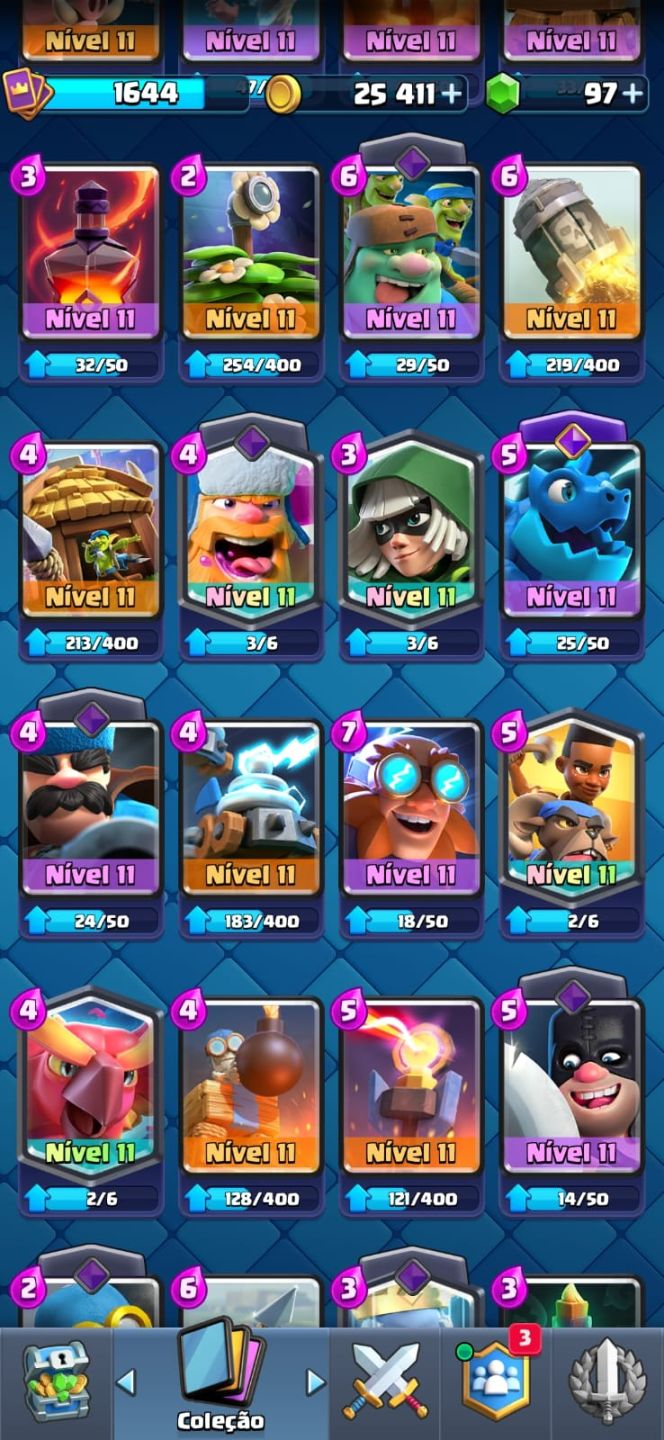 CONTA CLASH ROYALE +14K TROFÉUS!!!