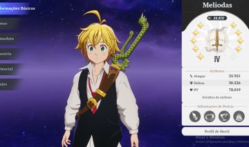 VENDA CONTA SEVEN DEADLY SINS: ORIGIN | SERVIDOR AMÉRICA (EAST)