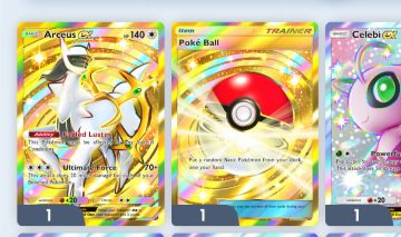 Conta recheada pokemon tcg pocket