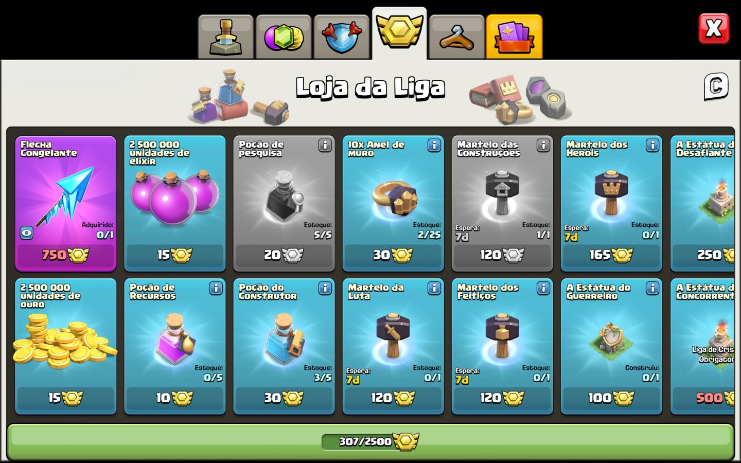 CV12 Semi Full com itens mágicos!!!